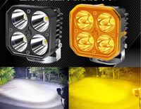 Reflector LED de 4 Pulgadas, 190W, Alta Potencia, Luz de Conducción de Haz Ultra Estrecho, Lámpara para Vehículo, Luces de Circulación Diurna, 9-36V
