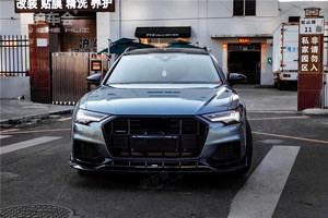 Kit carrosserie en fibre de carbone pour Audi A6 Allroad, nouveau diffuseur avant, spoiler, pare-chocs - Product Image 2