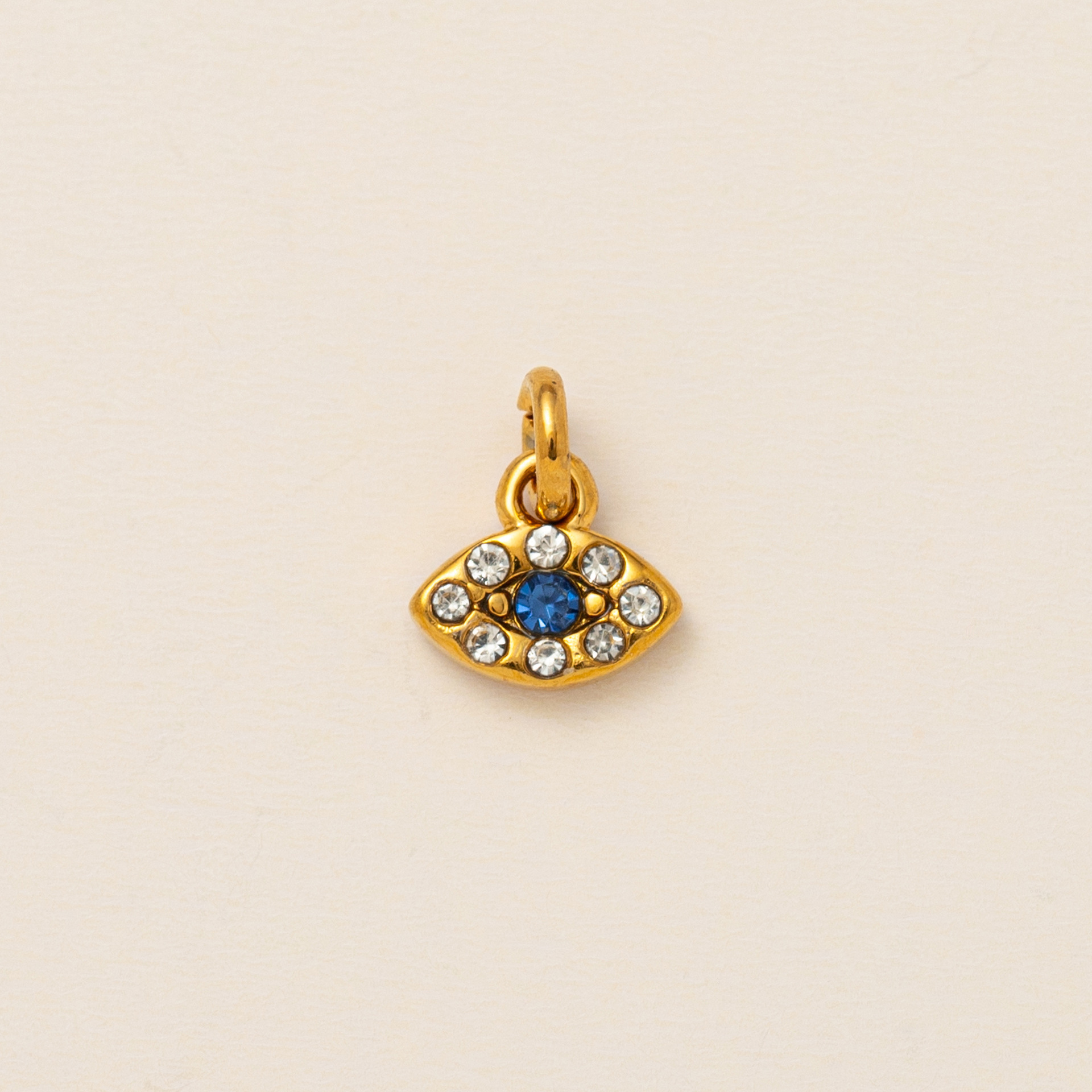 oro 5 Ojo del diablo azul 7mm