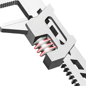 Llave Inglesa Ajustable Tipo F, Herramienta Manual Universal de Gran Apertura, Ahorro de Esfuerzo, Grado Industrial - Product Image 3