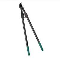 Sécateur de jardin manuel robuste, lame trempée SK5, revêtement Teflon, poignées TPR, pour droitiers, manche en aluminium moulé sous pression