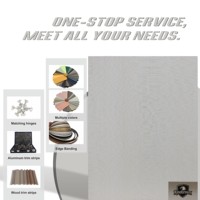 Personnalisation flexible, panneau MDF mélaminé à texture 3D avec des caractéristiques ignifuges et résistantes à l'humidité pour la décoration de la cuisine et de la salle de bain