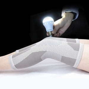 Genouillère de sécurité élastique pour fitness, bandage de compression, genouillère de basket-ball, longueur étendue - Product Image 5