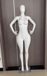 Nuevos modelos de Boutique de cuerpo completo de talla grande vestido femenino forma maniquí pecho grande brasileñ<span class=keywords><strong>o</strong></span> maniquí BBL Curvy blanco negro cabeza venta - Product Image 4