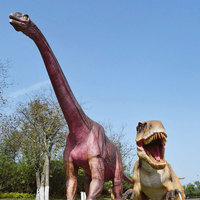 Modèles de dinosaures animatroniques électriques simulés pour parcs d'attractions et parcs à thème dinosaures