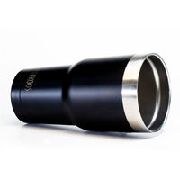 Porte-gobelet à café glacé réutilisable de voyage isolé sous vide en acier inoxydable 304 à double paroi personnalisé