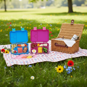 Boîte à lunch portable légère et étanche sans BPA avec logo personnalisé pour les enfants à l'école - Product Image 6