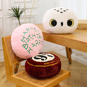 Peluche Hibou <span class=keywords><strong>Hedwig</strong></span> Mignonne de 15 Pouces, Super Douce, Coussin Animal en Peluche, Anti-Stress, Cadeau d'Anniversaire, Coton Lavé - Product Image 1