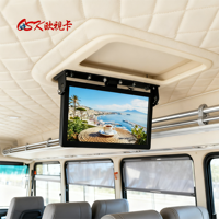 Moniteur de toit rabattable pour bus OSK 24 pouces, entrée AV/USB, écran LCD vidéo 12V/24V