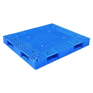 Single Side Warehouse Perforated Deck HDPE Racking Plastic Pallet For Industry