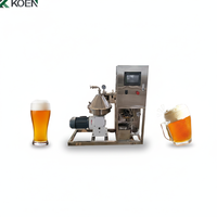 Séparateur de centrifugeuse de disque de levure de bière de centrifugeuse d'étape sanitaire 201-300L/H