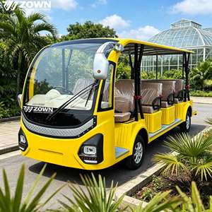 Autobús Turístico Eléctrico Descapotable al por Mayor, Vehículo de Transporte Duradero para Zoológicos, Jardines y Recepción - Product Image 1