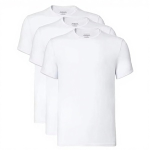 Camiseta de Verano Casual para Hombre y Mujer, Personalizable con Logotipo, 240g, Fibra de Bambú, Tejido Jersey de Doble Hilo, Teñido Liso, Antiarrugas, Antiretráctil - Product Image 3