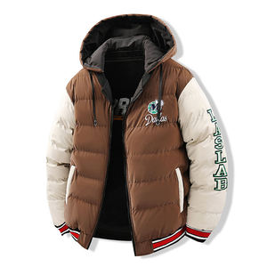 Blouson universitaire pour homme et garçon, personnalisé avec logo frontal, nouvelle collection printemps, à capuche, de créateur, décontracté, premium, chaud, avec broderie - Product Image 2