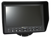 Monitor LCD IPS de 7 Pulgadas para Vehículos, Sistema de Cámara de Visión Trasera para Automóviles, Camiones y Autobuses