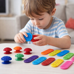 Set di 22 Pietre Sensoriali in Silicone Testurizzate per <span class=keywords><strong>Autismo</strong></span>, Giocattolo Rilassante Antistress, Massaggiatore per Dita, Supporto per Telefono - Product Image 6