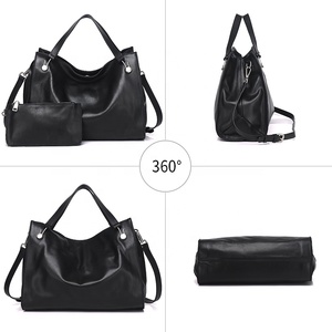 Nuova Borsa a Spalla e Borsetta <span class=keywords><strong>da</strong></span> <span class=keywords><strong>Donna</strong></span> in Vera Pelle, Stile Vintage Semplice ed Elegante, <span class=keywords><strong>Grande</strong></span> Capacità, <span class=keywords><strong>Portafoglio</strong></span> Lungo in Vera Pelle - Product Image 4