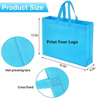 Sac de courses réutilisable et pliable en non-tissé recyclé, personnalisable (couleur, taille, logo, motif lettres), vente en gros usine BSCI