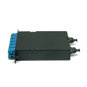 Casete de Fibra Óptica Monomodo MPO MTP de 12 LC Dúplex y 24 Fibras para Panel de Conexiones, Fabricación OEM - Product Image 4