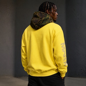 Sudadera con Capucha Extra Grande Personalizada para Hombre, 460GSM, Felpa Gruesa, OEM ODM, con Bolsillos Laterales y Etiqueta de Goma - Product Image 2