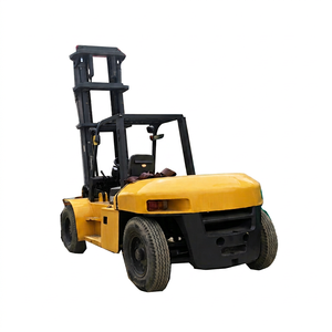<b>Used</b> TCM FD80 Forklift 8 Ton 4WD Diesel Rough Terrain for Sale in Shanghai - Product Image 1