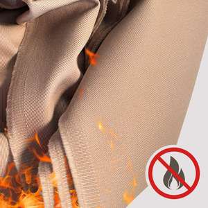 Tissus sergé professionnels 100% coton, haute résistance à l'abrasion, tissus sergé ignifuges pour vêtements de travail des pompiers - Product Image 1