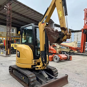 Excavatrice d'occasion en bon état Cat 303, mini-excavatrice Caterpillar d'occasion, excavatrice hydraulique de 3 tonnes, Cat303 à vendre - Product Image 1