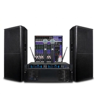 Système audio professionnel GODI pour extérieur, karaoké, conférences, bars, mariages, performances, configuration de haut-parleurs de scène simples ou doubles de 15 pouces