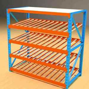 Estante de almacenamiento <span class=keywords><strong>industrial</strong></span> Estante de metal de protección contra la corrosión para uso en garaje o almacén Estantes fluidos - Product Image 5