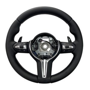Volante M3 de Cuero para <span class=keywords><strong>bmw</strong></span> Serie 1 2 3 4 X1 X2 X4 X5 X3 X6 F10 F40 F52 F22 F44 F45 F46 F32 F48 - Product Image 1