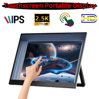 Monitor Portátil Táctil de 14 Pulgadas 1.5K 1920*1200IPS, Pantalla Portátil Táctil 100% sRGB, Pantalla de Viaje para Steam Deck, Switch, PS5, Xbox