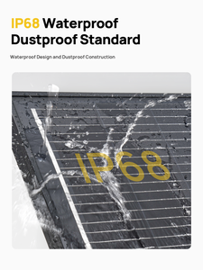 Aferiy Waterdicht Ontwerp Stofdichte Constructie 23% Hoge Conversie-Efficiëntie 120W Zonnepaneel Mono Cel Thuis Gebruik Zonnepaneel - Product Image 5