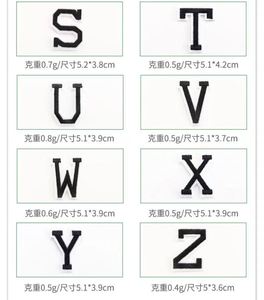 Patch brodé alphabet multicolore thermocollant 5 cm pour vêtements, sacs et cadeaux DIY - Product Image 6