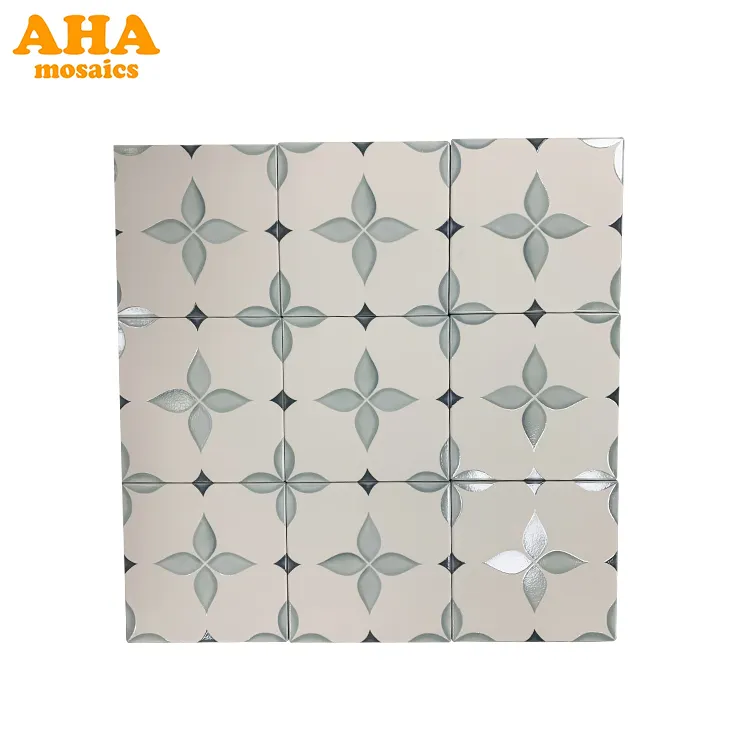 Carrelage décoratif classique marocain antidérapant, pas cher, 200x200 carrelage pelable et collant, carrelage de sol en porcelaine pour salle de bain