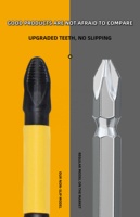 PH2 embouts de tournevis Phillips électrique S2 jeu d'embouts de tournevis magnétique 20-150mm embout de tournevis