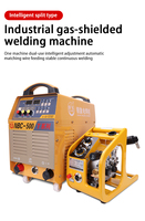 Nouvelle machine à souder à gaz à double tension DC 220V/380V avec affichage double écran HD, alimentation en fil avancée et pistolet de soudage de 3m avec mise à la terre