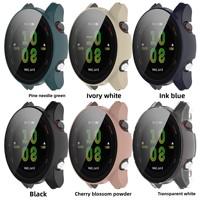Étui de protection en verre trempé pour PC tout-en-un, 3D Radian 9H HD transparent anti-rayures, couverture intégrale pour Garmin Forerunner 255 255S 955 965