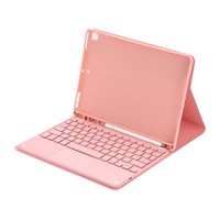 Clavier sans fil pour iPad Air 4 10.9 "11" avec souris tactile, opération de style ciseaux amovible 10.2, couverture de clavier, fente pour stylo