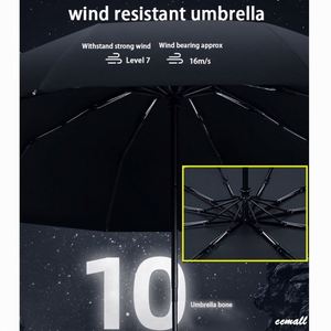 Parasol de voiture automatique, protection solaire, pare-soleil, <span class=keywords><strong>parapluie</strong></span>, double usage soleil et pluie, <span class=keywords><strong>parapluie</strong></span> d'affaires avec lampe torche LED - Product Image 2