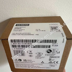6ED1052-1CC08-0BA2 LOGO 8.4 PLC Controlador Programable LOGO 24CE Módulo PLC 6ED1052-1CC08-0BA2 [Nuevo Original] LOGO 8. - Product Image 1