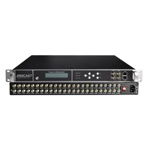 Receptor Satélite DMB 90E RF a IP ASI, convertidor de catv a iptv, DVB-S/S2/T/T2/C/ISDB-T/ATSC
