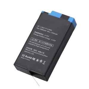 FB <span class=keywords><strong>MAX</strong></span>-SPCC1B nouveau 1400mAh Rechargeable Lithium 360 Action panoramique caméra extérieure <span class=keywords><strong>batterie</strong></span> hsu-b100 pour <span class=keywords><strong>gopro</strong></span> <span class=keywords><strong>max</strong></span> - Product Image 2