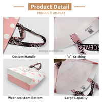 Ouye Rpet laminé Non tissé sac étanche écologique personnalisé impression logo réutilisable épicerie pliant sac à provisions