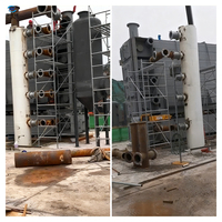 Usine de pyrolyse continue de pneus pour transformer les déchets domestiques renouvelables, les pneus usagés et les boues d'huile en huile combustible