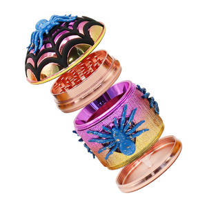 Broyeur à tabac en métal zinc de qualité supérieure, moderne et créatif, en forme de petite <span class=keywords><strong>araignée</strong></span>, pour fumer - Product Image 6