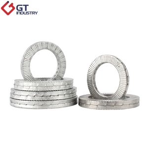 Bán buôn M30 <span class=keywords><strong>dacromet</strong></span> DIN 25201 thép carbon Class 4.8 8.8 đôi-cổ áo khóa máy giặt - Product Image 1