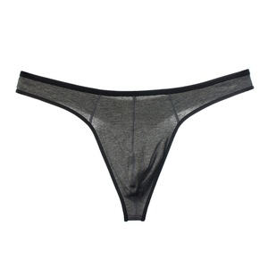 Regalo del día de <span class=keywords><strong>San</strong></span> Valentín Colores sólidos Algodón Nuevo diseño Popular Bajo MOQ Hot Jockey mens Tanga ropa interior hombres calzoncillos Tanga - Product Image 1