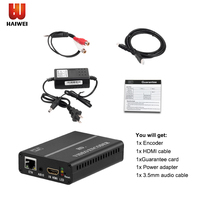 Codificador Mini HDMI Popular H8110 Compatible con Protocolos Http Rtmp Rtsp Rtmps Hls Udp Wifi hdmi Cvbs Dvb-c Servidor de Transmisión IPTV