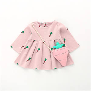 เสื้อผ้าเด็กขายส่ง ชุดเดรสเด็กผู้หญิงสไตล์อานาร์กาลีสำหรับเด็ก ราคาถูก ดีไซน์ใหม่ล่าสุด - Product Image 1