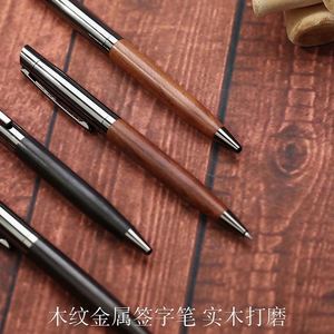 Custom Logo Luxury Vintage Sports Metal Ballpoint <b>Pens</b> 0.5mm Business Promotion Gift Set with Box - Product Image 2